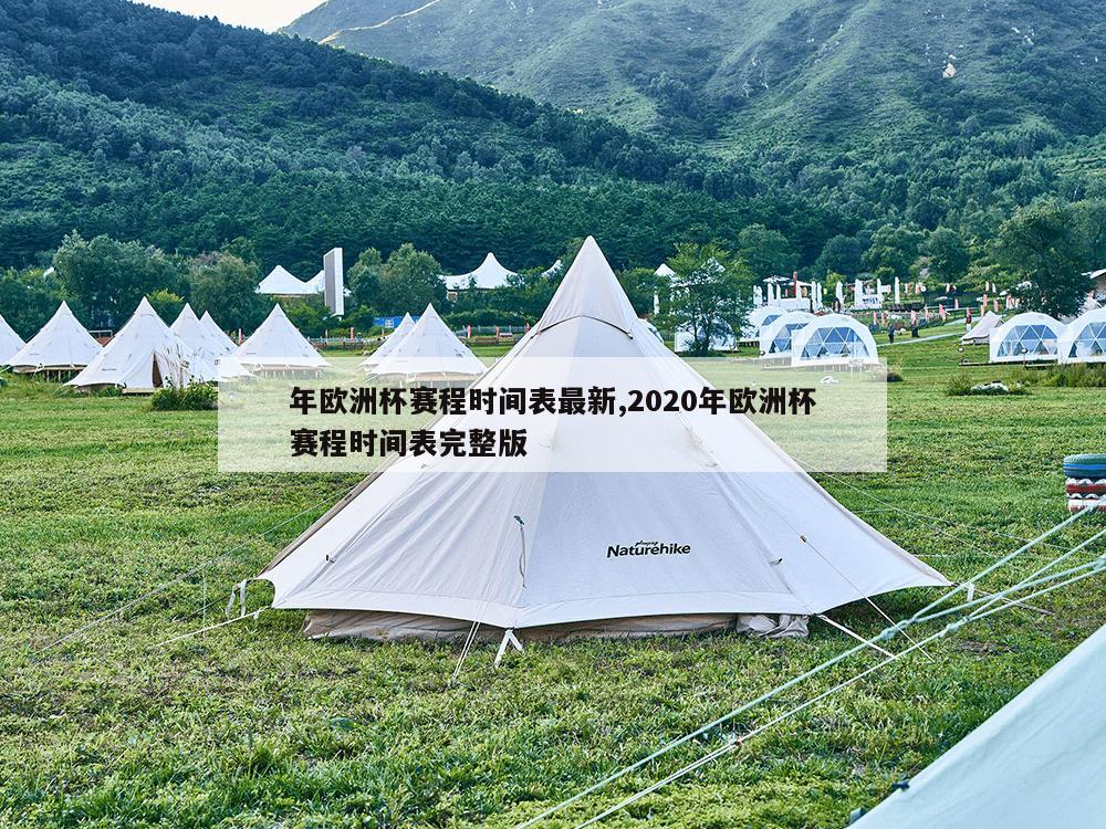 年欧洲杯赛程时间表最新,2020年欧洲杯赛程时间表完整版